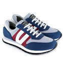 Vegan Runner (Navy/Grey/Red)