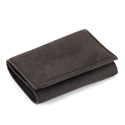 Fake Suede Wallet (Brown)