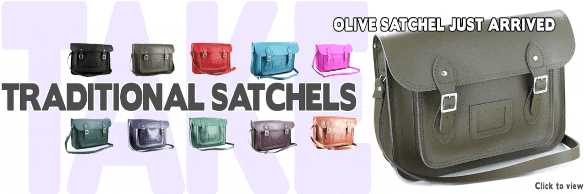 Standard, Cycle and Mini Satchels link