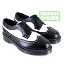 Airseal Wingtip Brogue (Black White)
